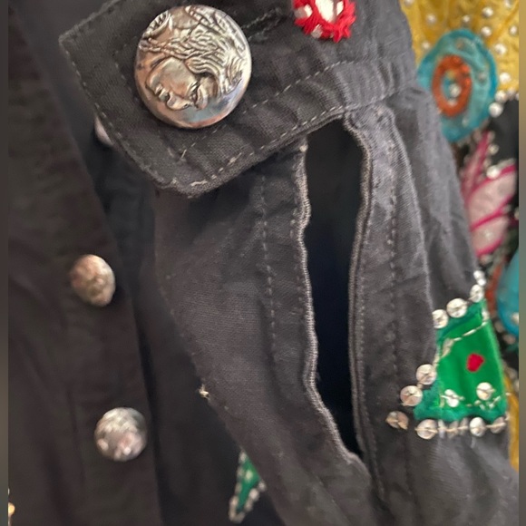 VTG OTHER Destination Embroidered cropped bolero jacket size S - Picture 11 of 16